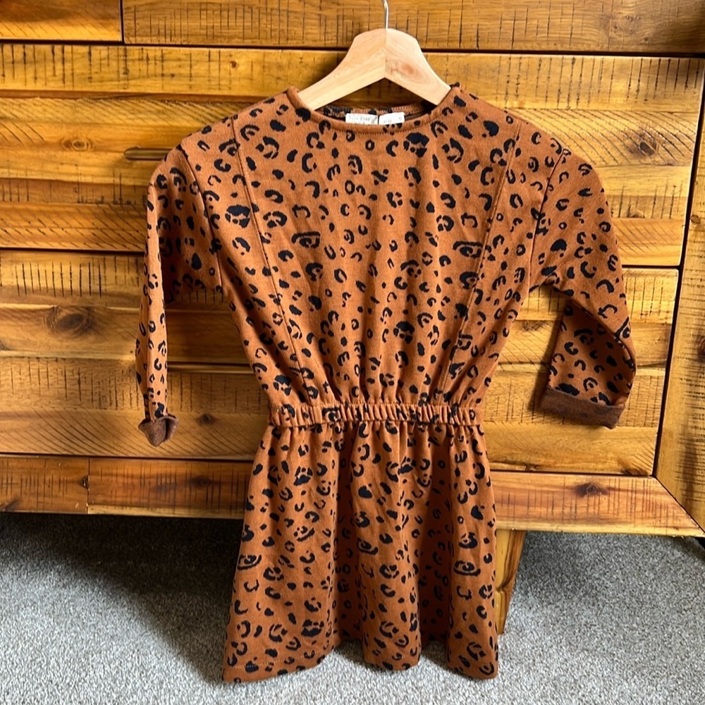 NWT Zara Girls Leopard 🐆 Dress